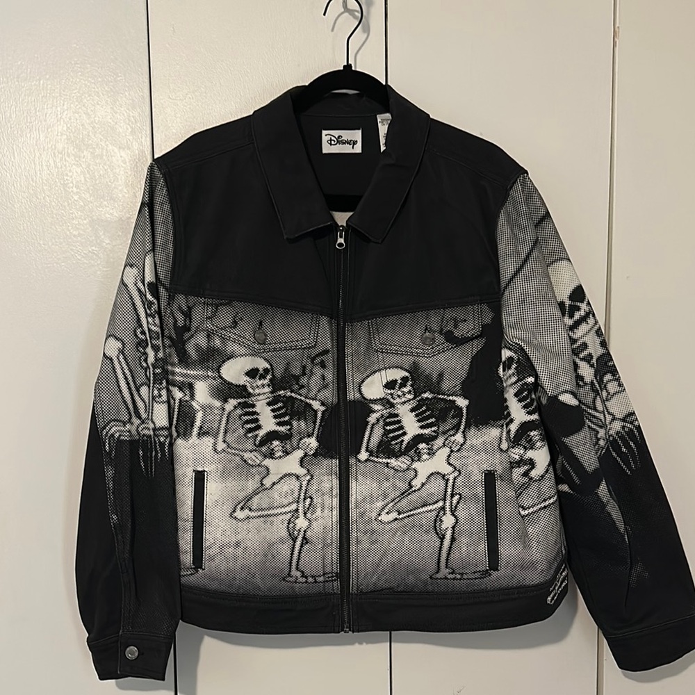 Disney Parks Silly Symphonies Skeleton Dance Jacket